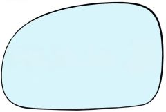 Peugeot 406 1997-1999 Heated Blue Tinted Convex Wing Mirror Glass Passenger Side
