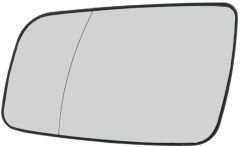 Vauxhall Astra 1998-2005 Heated Clear Tinted Aspherical Wing Mirror Glass Passenger Side