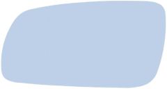 Audi S4 1997-2001 Heated Blue Tinted Convex Wing Mirror Glass Passenger Side