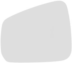 Volkswagen Caddy 2020-2025 Heated Clear Tinted Convex Wing Mirror Glass Passenger Side