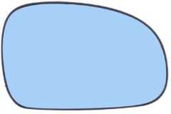 Peugeot 406 1999-2004 Heated Blue Tinted Convex Wing Mirror Glass Driver Side
