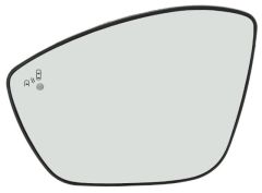 Peugeot 308 2017-2021 Heated Clear Tinted Convex (Blind Spot Detection) Wing Mirror Glass Passenger Side