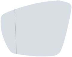 Skoda Octavia 2017-2020 Heated Clear Tinted Aspherical Wing Mirror Glass Passenger Side
