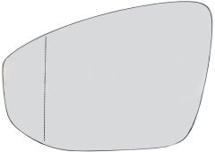 Skoda Superb 2024-2026 Heated Clear Tinted Aspherical Wing Mirror Glass Passenger Side