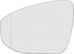 Volkswagen ID.7 2024-2026 Heated Clear Tinted Aspherical Wing Mirror Glass Passenger Side