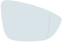 Volkswagen Beetle 2016-2019 Heated Clear Tinted Aspherical Wing Mirror Glass Driver Side