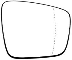 Nissan Townstar 2022-2026 Heated Clear Tinted Aspherical Wing Mirror Glass Driver Side