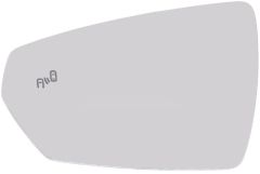 Audi A1 2018-2021 Heated Clear Tinted Convex (Blind Spot Detection) Wing Mirror Glass Passenger Side