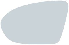 Vauxhall Astra 2015-2019 Heated Clear Tinted Convex Wing Mirror Glass Passenger Side