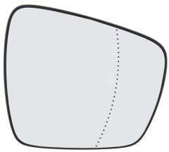 Renault Koleos 2017-2019 Heated Clear Tinted Aspherical Wing Mirror Glass Driver Side