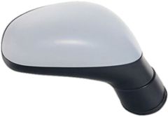 Seat Leon 2005-2009 Electric Heated Primed (Suitable for Painting) Wing Mirror Unit Driver Side