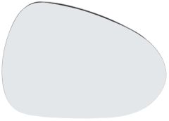 Seat Ibiza 2012-2015 Heated Clear Tinted Convex Wing Mirror Glass Driver Side
