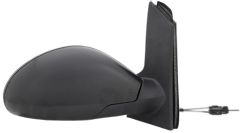 Seat Altea 2004-2009 Manual (Cable Toggle) Black Wing Mirror Unit Driver Side