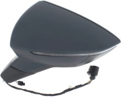 Seat Arona 2017-2021 Electric Heated With Blind Spot Detection Primed (Suitable for Painting) Wing Mirror Unit Passenger Side
