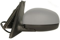 Skoda Roomster 2006-2010 Electric Heated Primed (Suitable for Painting) Wing Mirror Unit Passenger Side