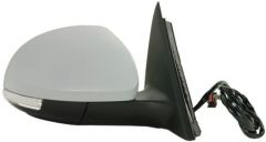 Skoda Yeti 2009-2013 Electric Heated Power Folding Primed (Suitable for Painting) Wing Mirror Unit Driver Side
