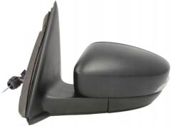Seat Toledo 2016-2018 Manual (Cable Toggle) Black Wing Mirror Unit Passenger Side