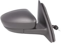Seat Toledo 2012-2016 Manual (Cable Toggle) Black Wing Mirror Unit Driver Side