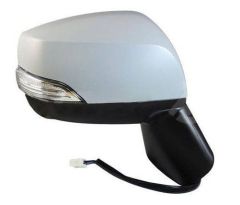 Subaru Impreza 2011-2014 Electric Heated Power Folding Primed (Suitable for Painting) Wing Mirror Unit Driver Side