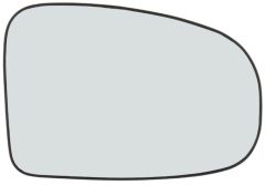Aston Martin Cygnet 2011-2013 Heated Clear Tinted Convex Wing Mirror Glass Driver Side