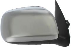 Toyota Hilux 2005-2008 Manual Chrome Wing Mirror Unit Driver Side