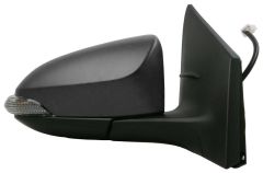 Toyota Auris 2013-2015 Electric Heated Primed (Suitable for Painting) Wing Mirror Unit Driver Side