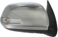 Toyota Hilux 2012-2016 Electric Power Folding With Indicator Chrome Wing Mirror Unit Driver Side