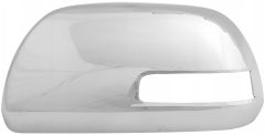 Toyota Hilux 2012-2016 Brushed Chrome (Including Indicator Slot) Wing Mirror Cover Passenger Side