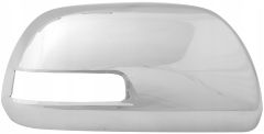 Toyota Hilux 2012-2016 Brushed Chrome (Including Indicator Slot) Wing Mirror Cover Driver Side