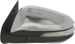 Toyota Hilux 2024-2026 Electric Power Folding Chrome Wing Mirror Unit Passenger Side