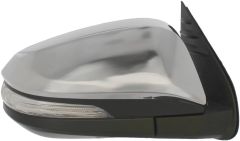 Toyota Hilux 2024-2026 Electric Heated Power Folding Chrome Wing Mirror Unit Driver Side
