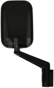 Land Rover Defender 2012-2016 Manual Black Wing Mirror Unit Driver Side