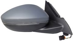 Vauxhall Mokka 2024-2026 Electric Heated Primed (Suitable for Painting) Wing Mirror Unit Driver Side
