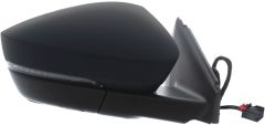 Skoda Karoq 2021-2025 Electric Black Wing Mirror Unit Driver Side