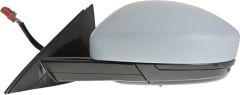 Land Rover Range Rover Evoque 2019-2023 Electric Heated Power Folding with Memory Primed (Suitable for Painting) Wing Mirror Unit Passenger Side