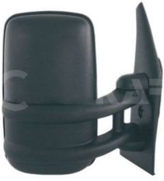 Nissan Interstar 2003-2010 Manual Long Arm Black Wing Mirror Unit Driver Side