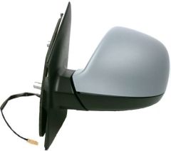 Volkswagen California 2020-2024 Manual With FM/AM1 Radio Aerial Primed (Suitable for Painting) Wing Mirror Unit Passenger Side