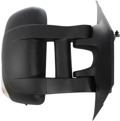 Nissan NV400 2011-2014 Electric Heated Long Arm 16w Indicator Black Wing Mirror Unit Driver Side