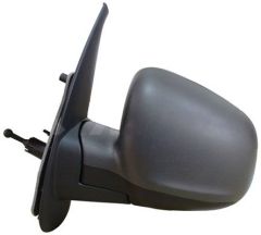 Mercedes-Benz Citan 2012-2021 Manual (Cable Toggle) Primed (Suitable for Painting) Wing Mirror Unit Passenger Side