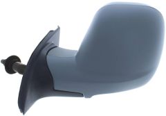 Peugeot Partner 2015-2019 Manual (Cable Toggle) Primed (Suitable for Painting) Wing Mirror Unit Passenger Side