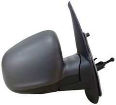 Mercedes-Benz Citan 2012-2021 Manual (Cable Toggle) Primed (Suitable for Painting) Wing Mirror Unit Driver Side