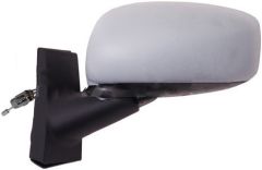 Fiat Idea 2003-2009 Manual (Cable Toggle) Primed (Suitable for Painting) Wing Mirror Unit Passenger Side