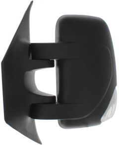 Nissan NV400 2011-2014 Electric Heated Short Arm 5w Indicator Black Wing Mirror Unit Passenger Side
