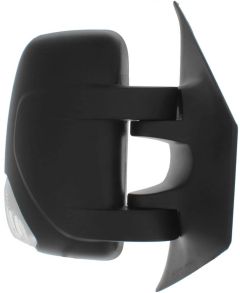Nissan NV400 2011-2014 Manual Short Arm 5w Indicator Black Wing Mirror Unit Driver Side