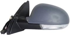 Volkswagen Golf 2007-2010 Electric Heated Power Folding With Memory Primed (Suitable for Painting) Wing Mirror Unit Passenger Side