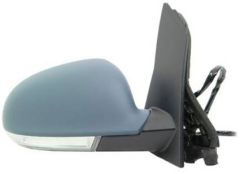 Volkswagen Golf Plus 2004-2009 Electric Heated Primed (Suitable for Painting) Wing Mirror Unit Driver Side