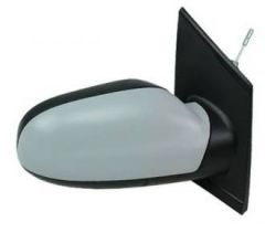 Volkswagen Fox 2006-2012 Manual (Cable Toggle) Primed (Suitable for Painting) Wing Mirror Unit Driver Side