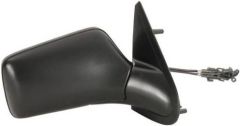 Volkswagen Golf 1994-1999 Manual (Cable Toggle) Black Wing Mirror Unit Driver Side