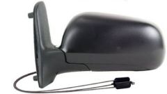 Volkswagen Sharan 2000-2004 Manual (Cable Toggle) Black Wing Mirror Unit Passenger Side