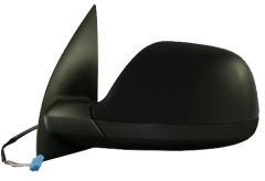 Volkswagen Amarok 2010-2013 Electric Heated With AM/FM1 Radio Aerial Black Wing Mirror Unit Passenger Side